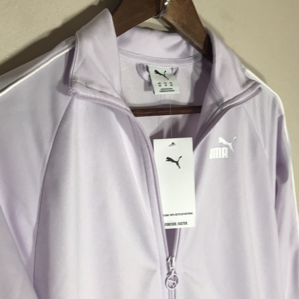 NEW Puma Lavender Track Jacket - Picture 4 of 10